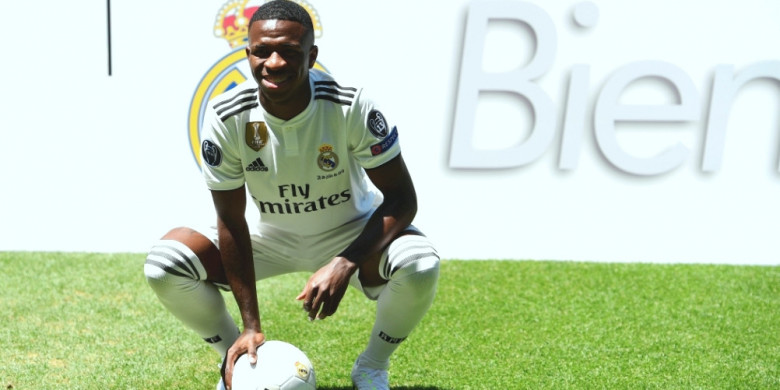 Salah Satu Pemain Muda Real Madrid Vinicius Junior DIkabarkan Dirinya Tidak Takut Bermain Di Kandang Club Skuat Barcelona